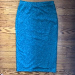NWT, Anthropologie, Bordeaux, green skirt, s/p